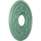Ekena Millwork Baltimore PVC Medallion (Canopies up to 5 1/4"), 13"OD x 3 1/2"ID x 3/4"P, Metallic Sea Mist CMP13BAFSM - alternate 5